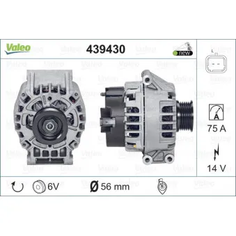Alternateur VALEO OEM 7711134280