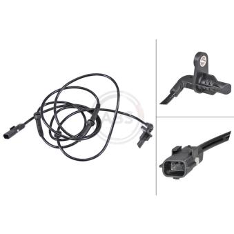 Capteur, vitesse de roue A.B.S. 30209 pour ALFA ROMEO 33 1.6 - 102cv