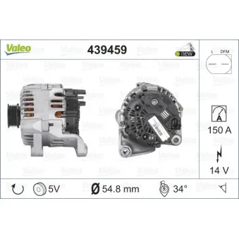 Alternateur VALEO 439459