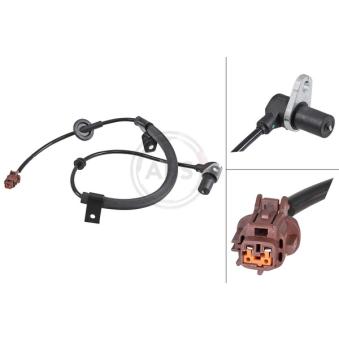 Capteur, vitesse de roue A.B.S. 30987 pour NISSAN ALMERA 1.8 - 114cv