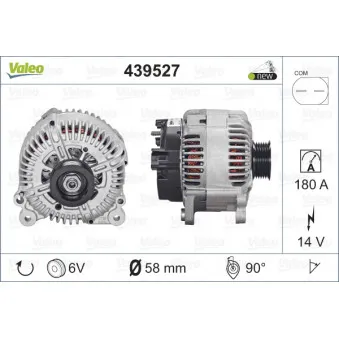 Alternateur VALEO 439527