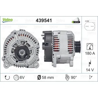 Alternateur VALEO OEM 06C903016J