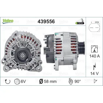 Alternateur VALEO 439556