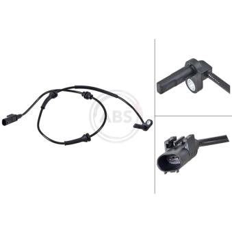 Capteur, vitesse de roue A.B.S. 31515 pour MAZDA E SERIE 1.4 CNG - 120cv