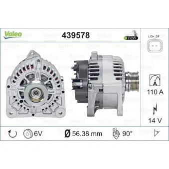 Alternateur VALEO OEM 8200323126