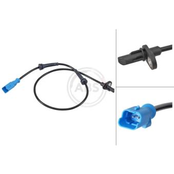 Capteur, vitesse de roue A.B.S. 31608 pour AUDI Q3 1.2 VTi 82 - 82cv