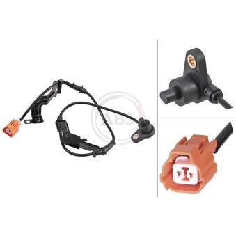 Capteur, vitesse de roue A.B.S. 31661 pour BMW Série 3 1.6 i - 110cv