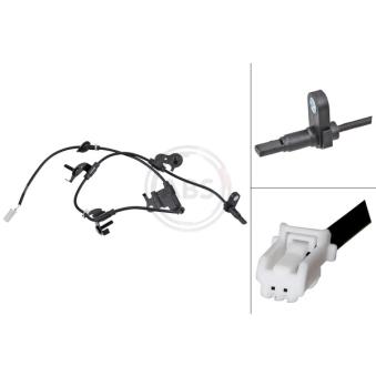 Capteur, vitesse de roue A.B.S. [31760]