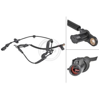 Capteur, vitesse de roue A.B.S. OEM yl8z2c205ab
