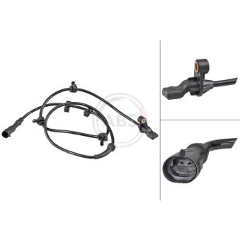 Capteur, vitesse de roue A.B.S. [32117]