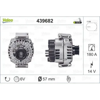 Alternateur VALEO 439682