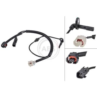 Capteur, vitesse de roue A.B.S. 32183 pour SUZUKI VITARA 1.6 CDTi - 110cv