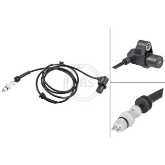 Capteur, vitesse de roue A.B.S. 32268 pour SMART CABRIO 0.8 CDI - 41cv