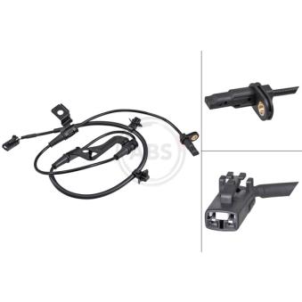 Capteur, vitesse de roue A.B.S. 32299 pour RENAULT KANGOO 1.5 - 110cv