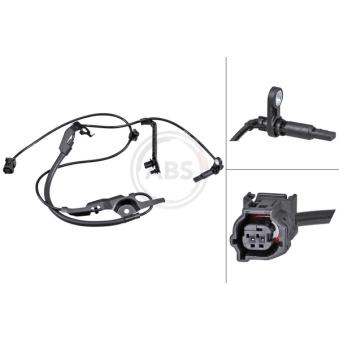 Capteur, vitesse de roue A.B.S. 33004 pour TOYOTA RAV 4 2.0 AWD - 175cv