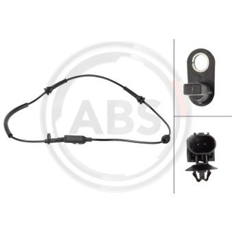 Capteur, vitesse de roue A.B.S. 33015 pour JEEP COMPASS 1.3 2WD - 150cv