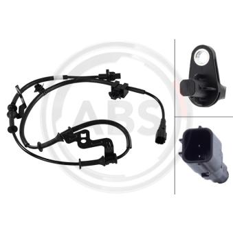 Capteur, vitesse de roue A.B.S. [33035]