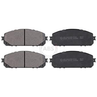 Jeu de 4 plaquettes de frein avant A.B.S. OEM K68227573AA Jeu de 4 plaquettes de frein avant A.B.S. OEM K68227573AA