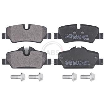 Jeu de 4 plaquettes de frein arrière A.B.S. [35049]