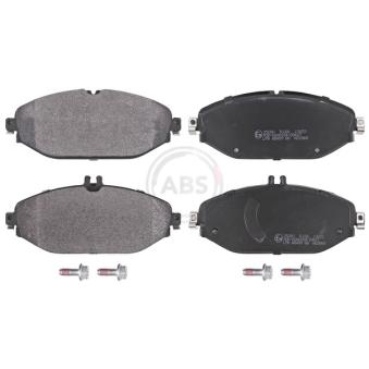 Jeu de 4 plaquettes de frein avant A.B.S. 35080 pour AUDI 100 E 200 - 184cv