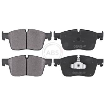 Jeu de 4 plaquettes de frein avant A.B.S. [35129]