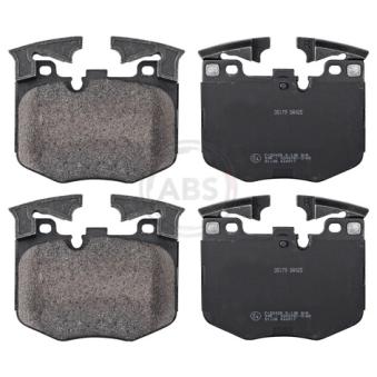 Jeu de 4 plaquettes de frein avant A.B.S. 35179 pour BMW X4 xDrive 25 d - 231cv