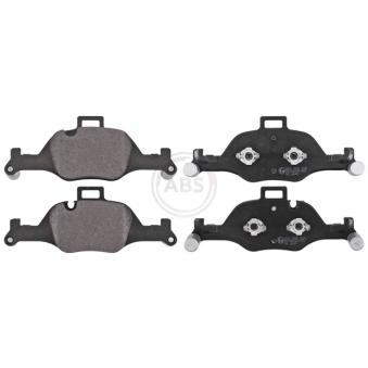 Jeu de 4 plaquettes de frein avant A.B.S. 35184 pour BMW X4 xDrive 25 d - 231cv