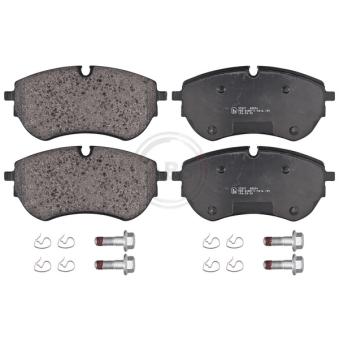 Jeu de 4 plaquettes de frein avant A.B.S. 35207 pour SEAT TARRACO 2,0 TDI - 150cv