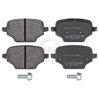 Jeu de 4 plaquettes de frein arrière A.B.S. 35258 pour SEAT LEON 1.2 - 110cv