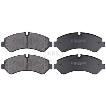 Jeu de 4 plaquettes de frein arrière A.B.S. [35280]