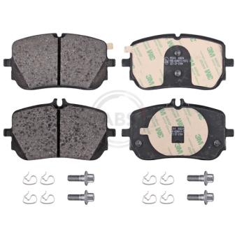 Jeu de 4 plaquettes de frein avant A.B.S. 35314 pour MERCEDES-BENZ CLASSE A A 220 - 190cv