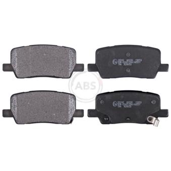 Jeu de 4 plaquettes de frein arrière A.B.S. 35316 pour TESLA MODEL S P85D AWD - 700cv