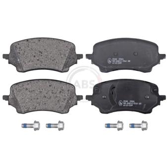 Jeu de 4 plaquettes de frein avant A.B.S. [35340]
