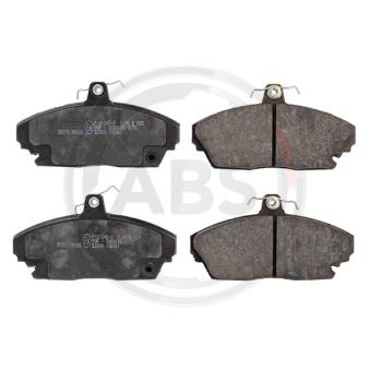 Jeu de 4 plaquettes de frein avant A.B.S. OEM 265442100177
