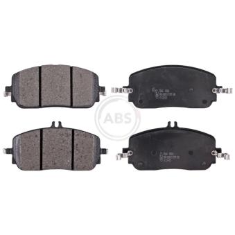 Jeu de 4 plaquettes de frein avant A.B.S. 35406 pour MERCEDES-BENZ CLASSE E E 200 - 204cv