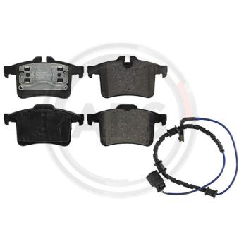 Jeu de 4 plaquettes de frein arrière A.B.S. [35449]