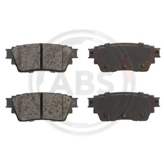 Jeu de 4 plaquettes de frein arrière A.B.S. 35454