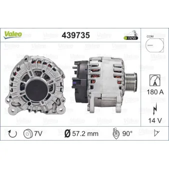 Alternateur VALEO OEM 03H903023C
