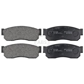 Jeu de 4 plaquettes de frein avant A.B.S. 36520 pour NISSAN SUNNY 1.6 i 12V - 90cv