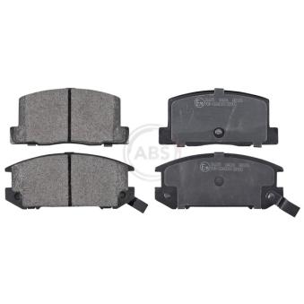 Jeu de 4 plaquettes de frein arrière A.B.S. 36605 pour HONDA INTEGRA 1.6 16V - 110cv