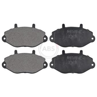 Jeu de 4 plaquettes de frein avant A.B.S. 36785 pour LEXUS NX 2.5 DI - 76cv