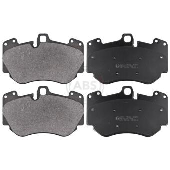 Jeu de 4 plaquettes de frein avant A.B.S. 37671 pour HONDA ACCORD RS4 quattro - 420cv