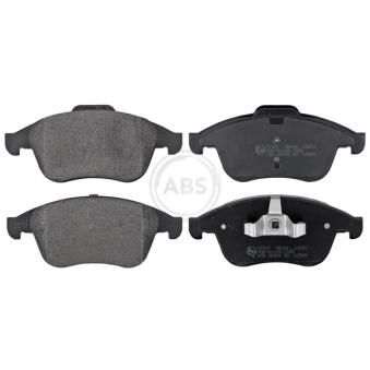 Jeu de 4 plaquettes de frein avant A.B.S. 37707 pour DODGE RAM 2500 1.5 DCI - 110cv