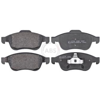 Jeu de 4 plaquettes de frein avant A.B.S. [37760]