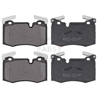 Jeu de 4 plaquettes de frein avant A.B.S. 37779 pour MINI MINI Cooper SD - 143cv