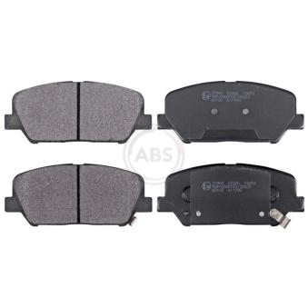 Jeu de 4 plaquettes de frein avant A.B.S. 37969 pour KIA STINGER 1.6 CRDi 110 - 110cv