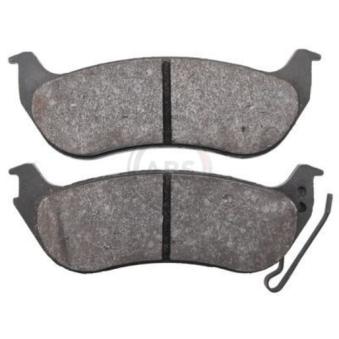 Jeu de 4 plaquettes de frein arrière A.B.S. [38981]