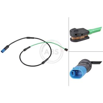 Contact d'avertissement, usure des plaquettes de frein A.B.S. 39476 pour BMW iX xDrive40 - 326cv