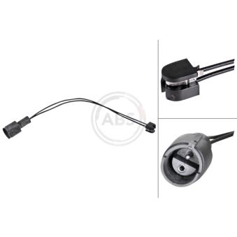 Contact d'avertissement, usure des plaquettes de frein A.B.S. 39502 pour FORD MAVERICK 524 d - 86cv