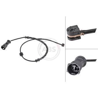 Contact d'avertissement, usure des plaquettes de frein A.B.S. 39604 pour OPEL VECTRA 1.8 16V - 110cv